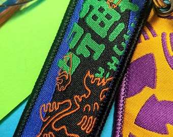 Porte-clés tissé Grizzco Splatoon Fluo Salmon Run