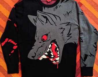 Pull en maille Wolf Bite