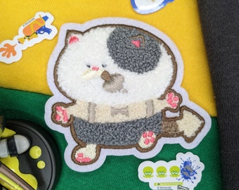 Écusson thermocollant brodé chat Lil Judd Splatoon
