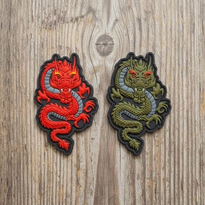 Tactical Morale Patch Smaug Dragon Anime 3D - Dungeons and Dragons