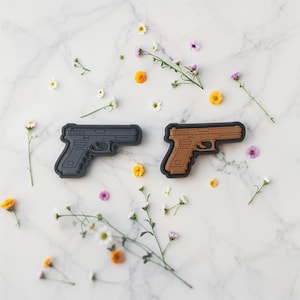 American Pistol 2 inch Small Pistol Patch: Handgun Morale for Tactical Cap Gear