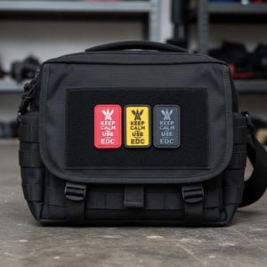 EDC Traveler Morale Patch keep calm with Tactical EDC Gear Patces