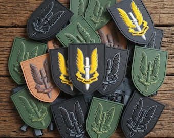 SAS イギリス陸軍特殊空挺部隊 SOF SF ラバーパッチ - Etsy 日本