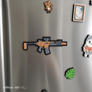 3D Tactical Magnet Sig MCX Rifle Military Refrigerator MAGNET Home Decor