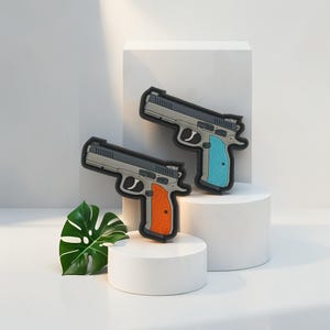 Taktisk moralpatch CZ Shadow taktisk pistolpatch för polis och militär