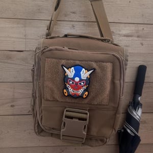 3D Pvc Rubber Patch Cyber Patch Art Futuristic Patch Robot PVC Morale Patches   for Jacket Decor & Tactical Gear