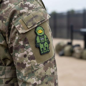 Tactical Morale Patch EOD Swat Patches a Pride Badge for BDU Jacket Backpack