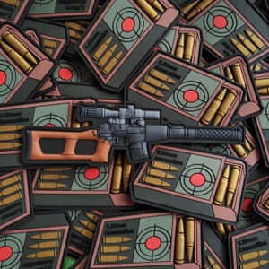 VSS Russian Army Military Assault Rifle PVC morale Patch