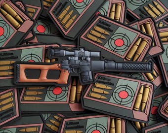 3D Pvc Rubber Patch Vss Sniper Rifle Russian Military Special Operation
