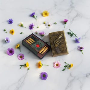 Mini parche táctico de goma PVC 3D para caja de munición de rifle, insignia realista y duradera