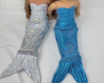 Mermaid Costume for 18 inch dolls