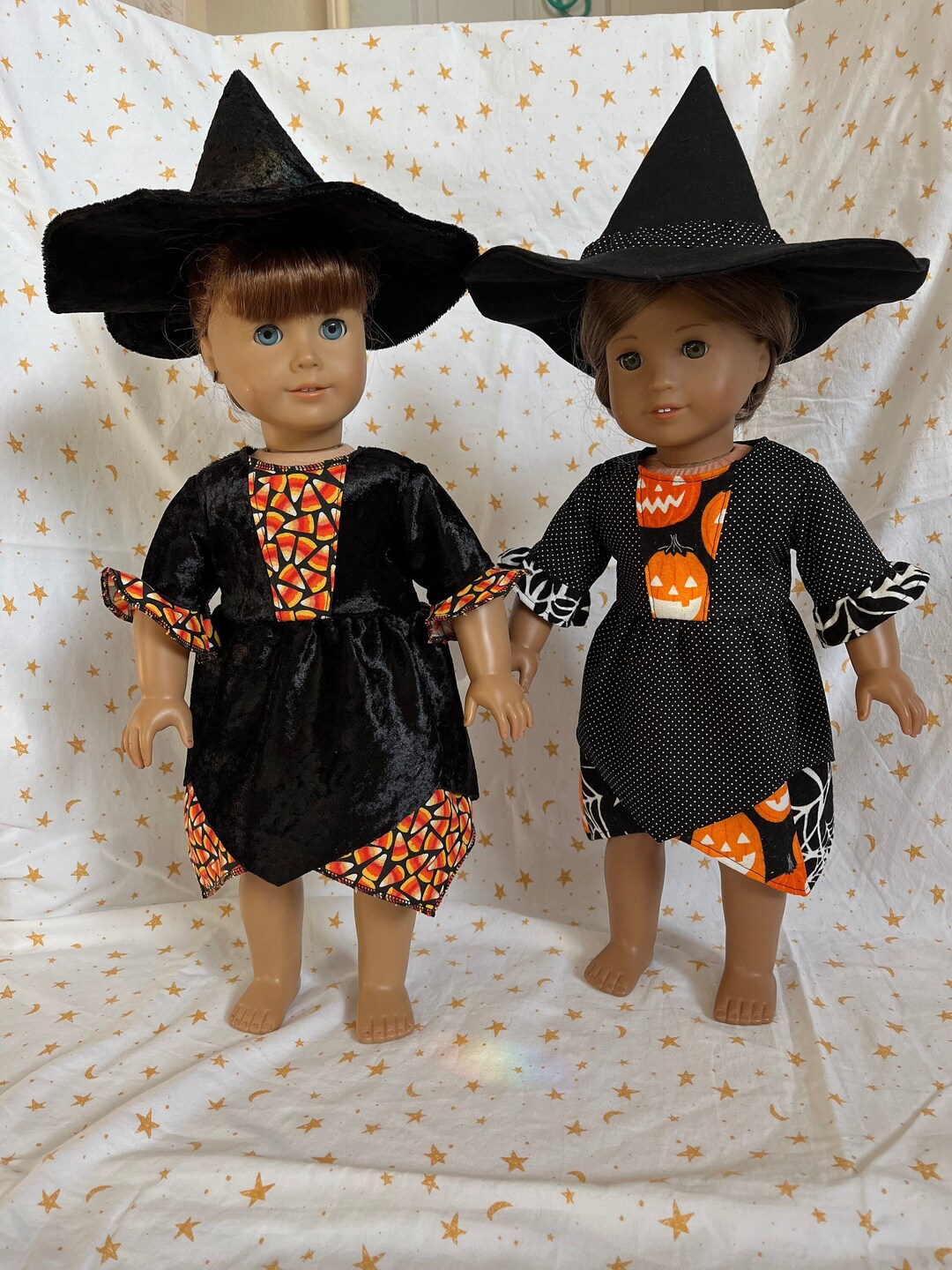 Vintage Inspired Witch Halloween Costumes for 18 Inch Dolls Etsy