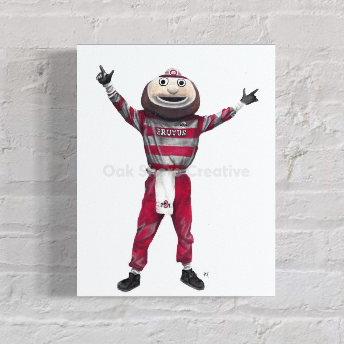 Brutus Buckeye Ohio State University Mascot Canada