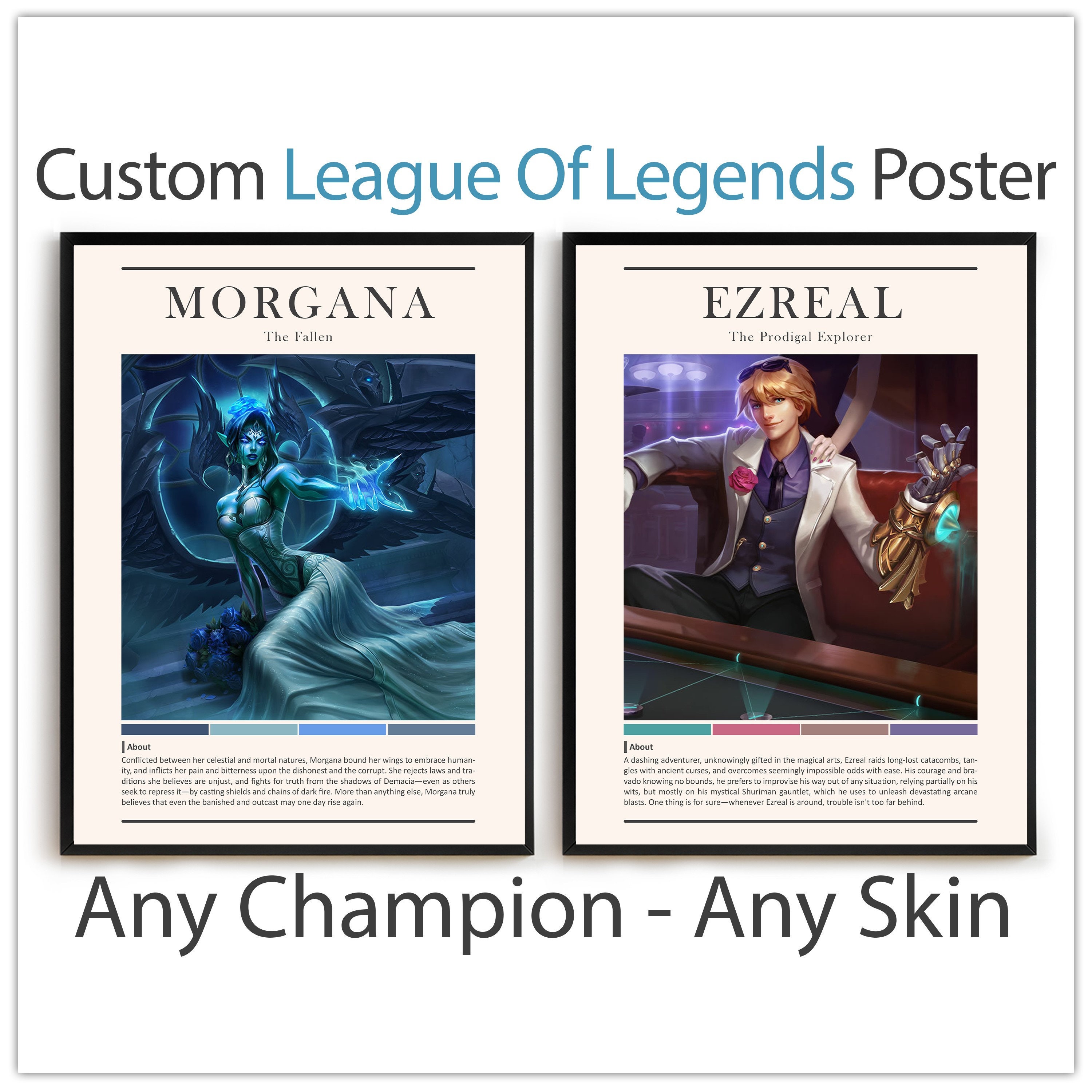 League Of Legends LOL Champions PC Premium POSTER MADE IN USA - EXT063