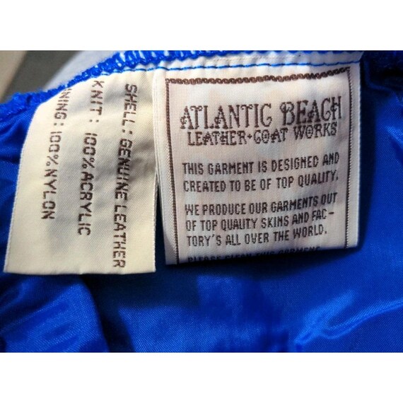 Vintage Women's Small Leather Patchwork Colorbloc… - image 3