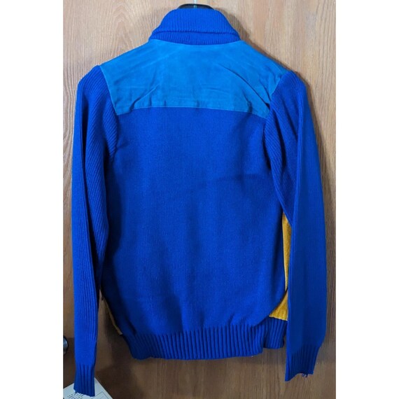 Vintage Women's Small Leather Patchwork Colorbloc… - image 2