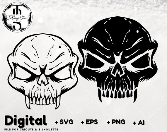 Dracula Skull Svg Vampire Svg Skull SVG Vampire Cut File Horror Cut File  for Cricut Clipart Silhouette - Etsy
