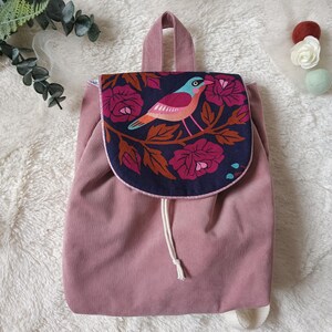 Sac à dos maternelle personnalisé rabat imprimé