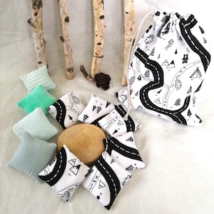 Montessori sensory cushions