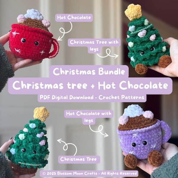 PDF PDF Nähanleitung - Weihnachtsbaum & Schokolade