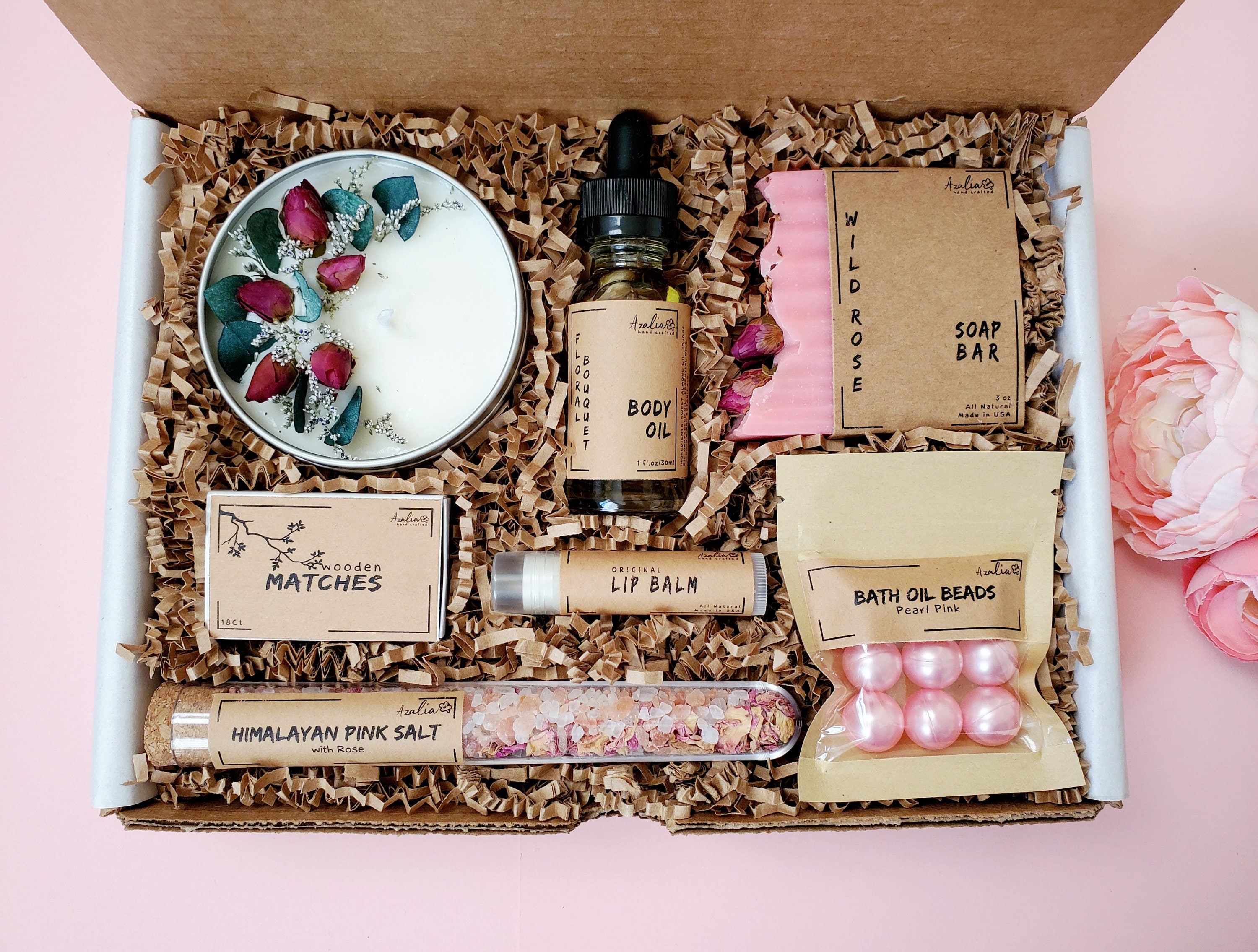 Large Bath and Body Box Self Care Gift Box Gift for Her Spa Etsy