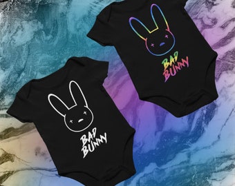bad bunny baby onesie