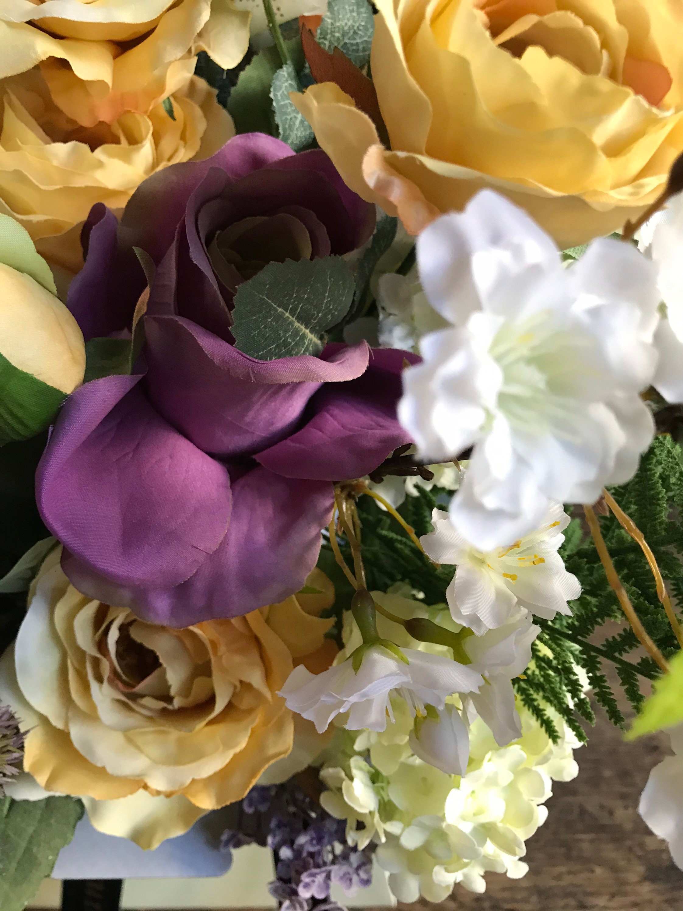 Extra Large luxury Artificial Faux Flower Arrangement x Etsy