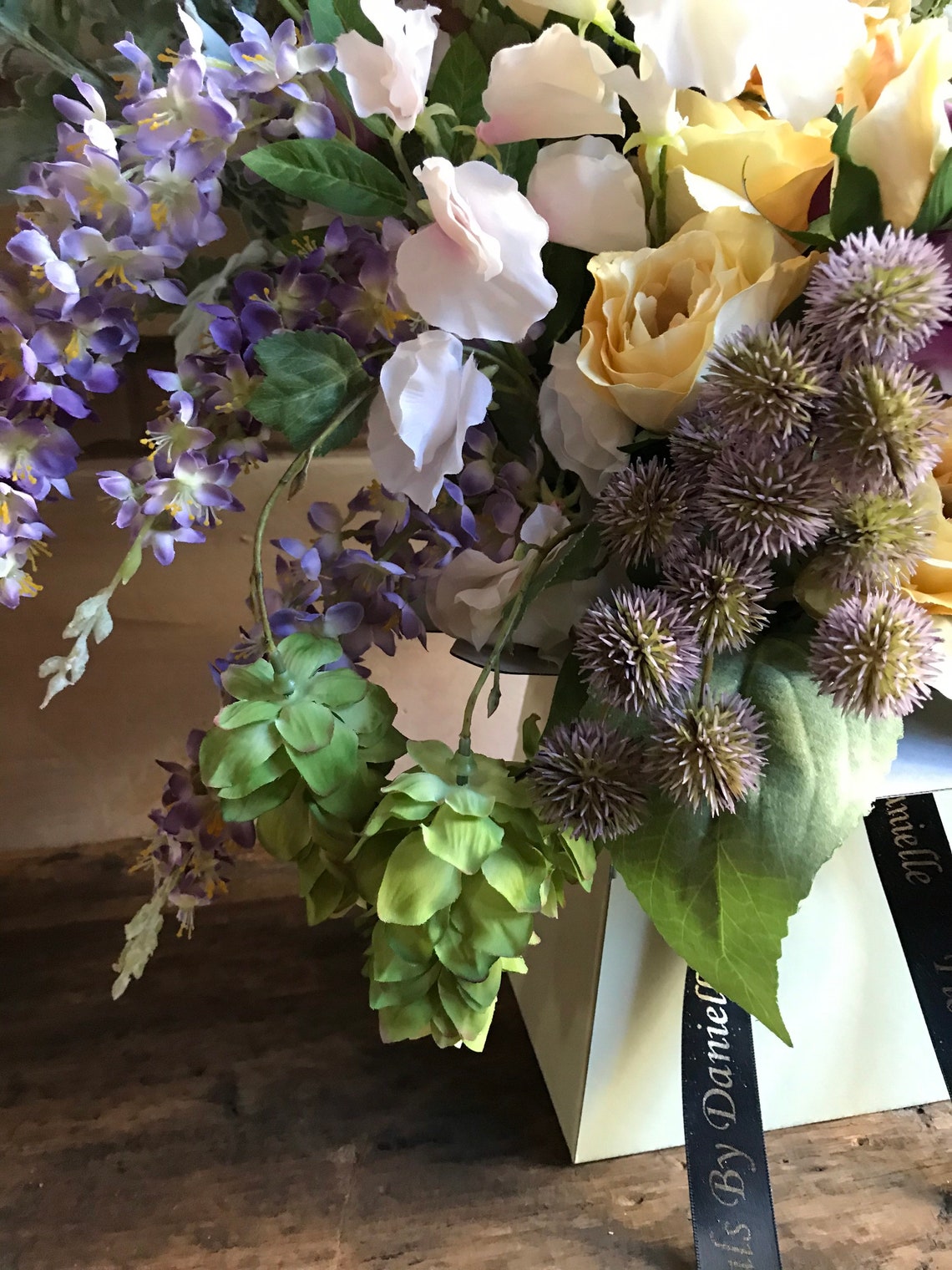 Extra Large luxury Artificial Faux Flower Arrangement x Etsy