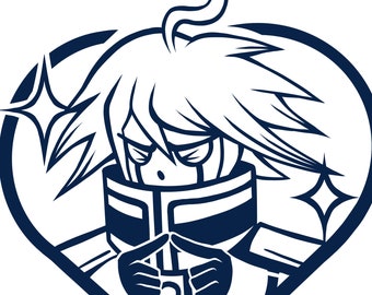 K1B0 Calcomanía adhesiva Danganronpa V3