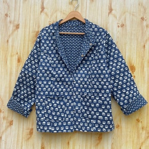 ジャケット・アウター Indigo Vintage Loose China Shirts Jacket 1960's L'Anti-Cher Indigo China Jacket | Unwave