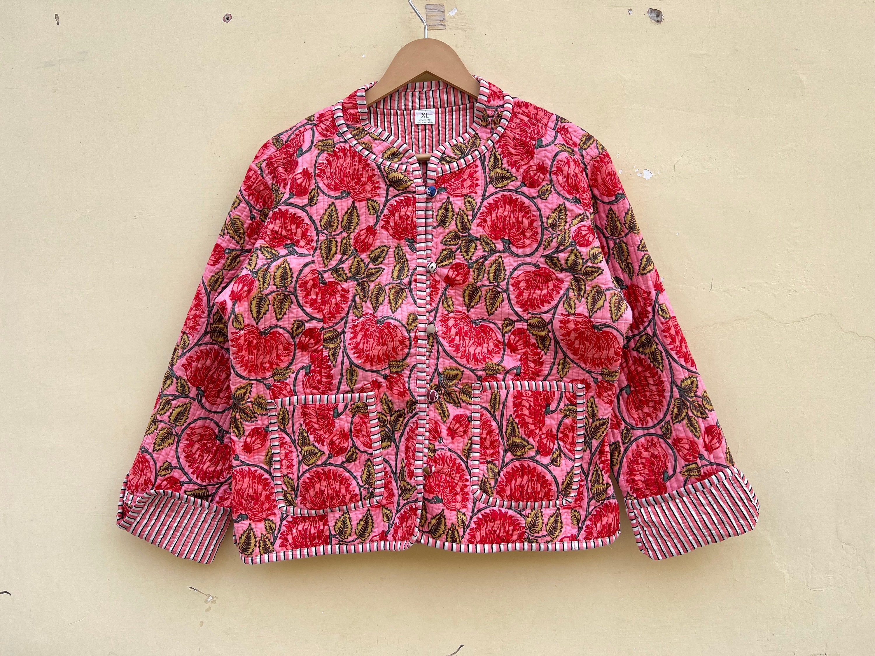 Block Print Jacket - Etsy Block Print Jacket - Etsy