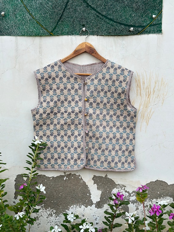 Cotton sleeveless jackets for ladies hotsell