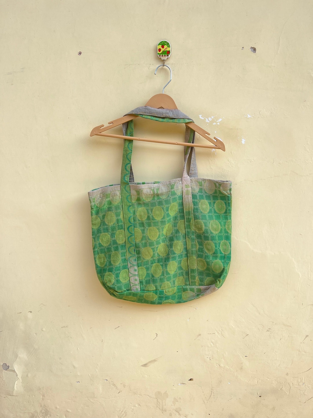 Indian Kantha Bag Handmade Tote Bags Vintage Kantha Jhola Etsy