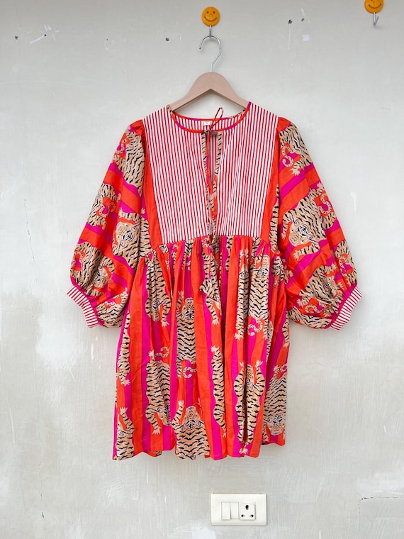 white christmas dresses Cotton Gauze Dress | Regular and Plus Size main image 0