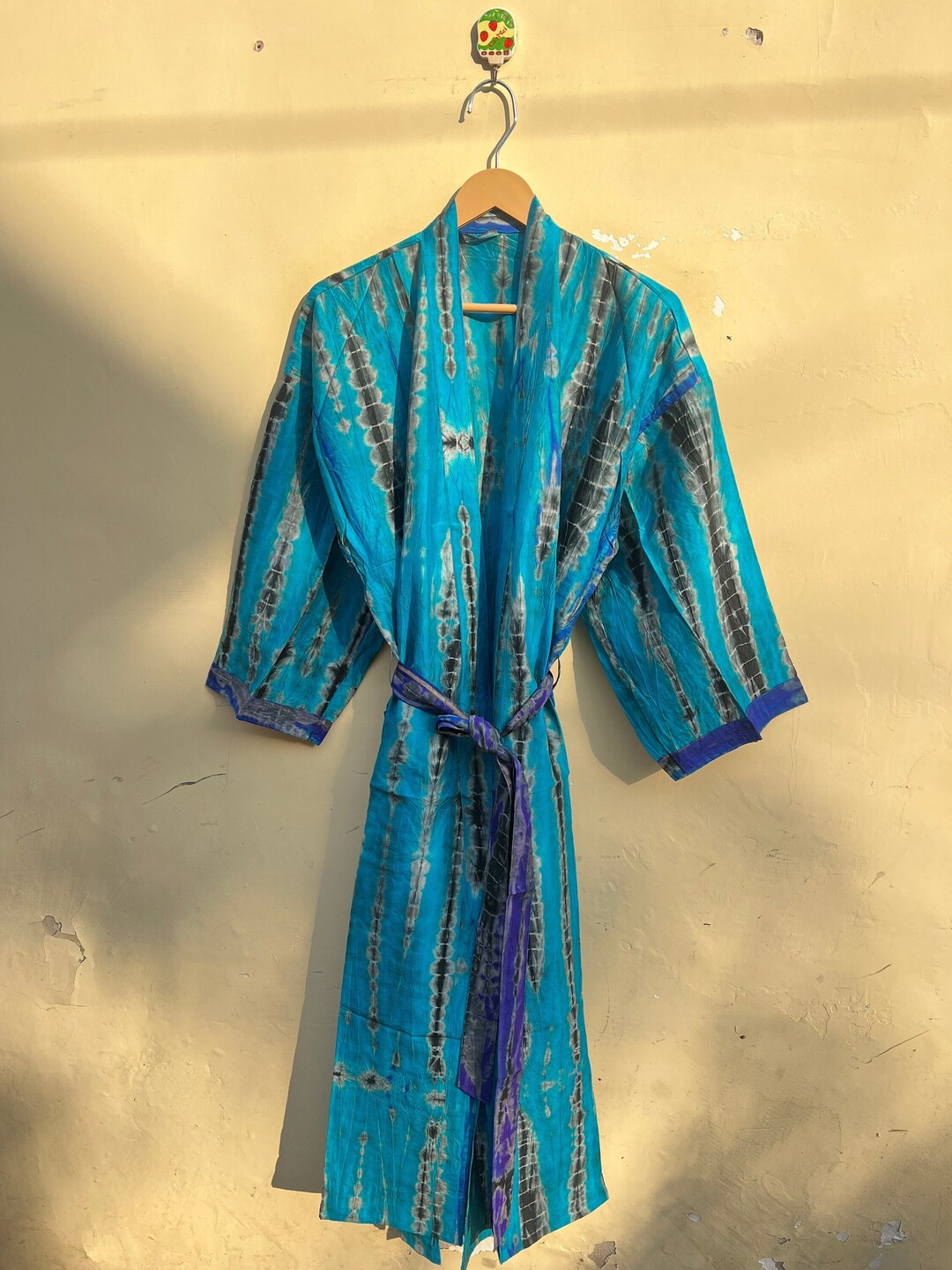 Tie Dye Blue Women's Robe main image 1
