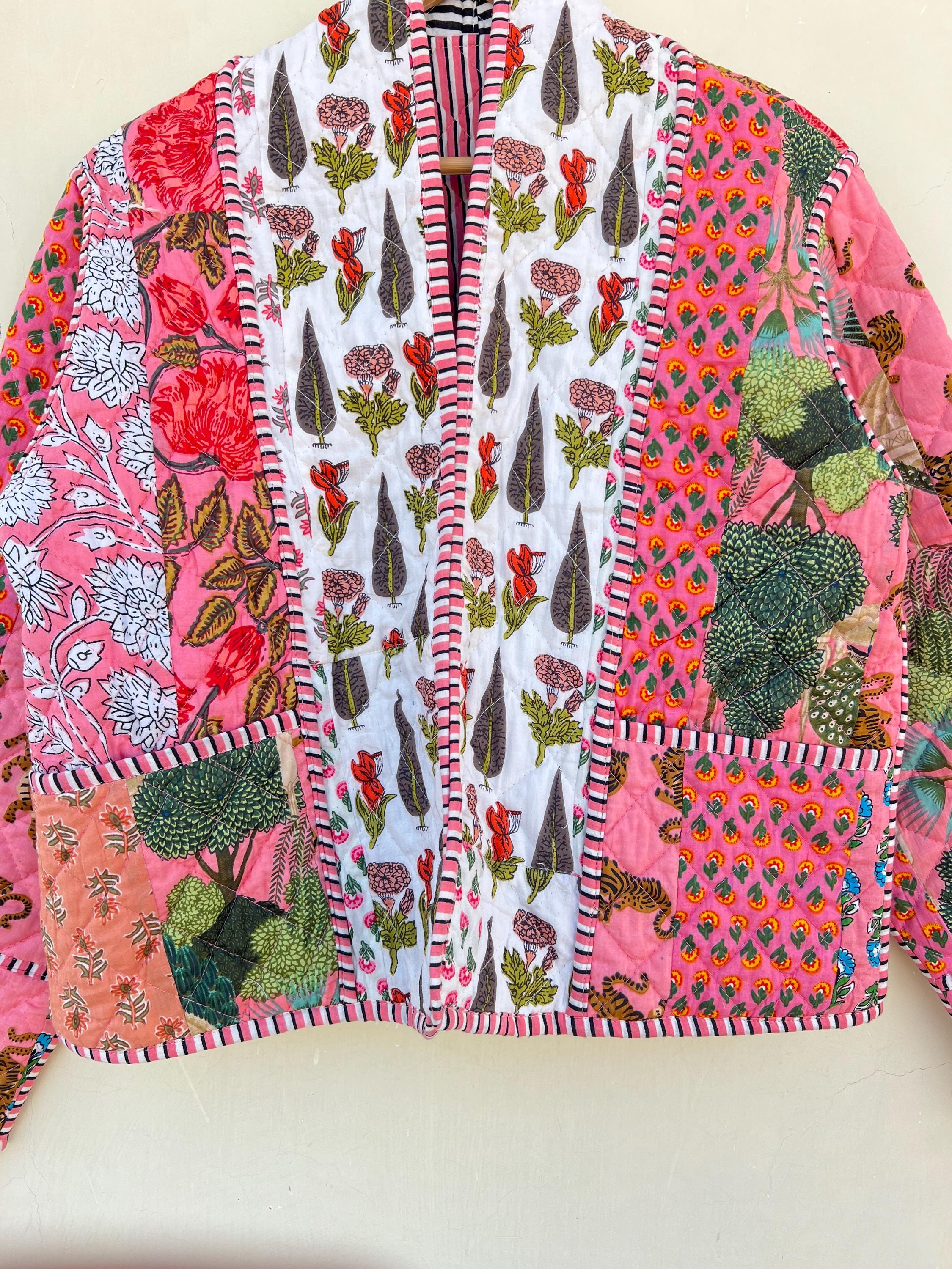 ファッション/通販 Vintage 花柄 リバーシブル ジャケット デザイン