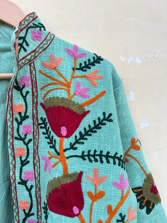 ゆうsuzani刺繍ジャケット スザニ刺繍ジャケット SUZANI - メルカリ