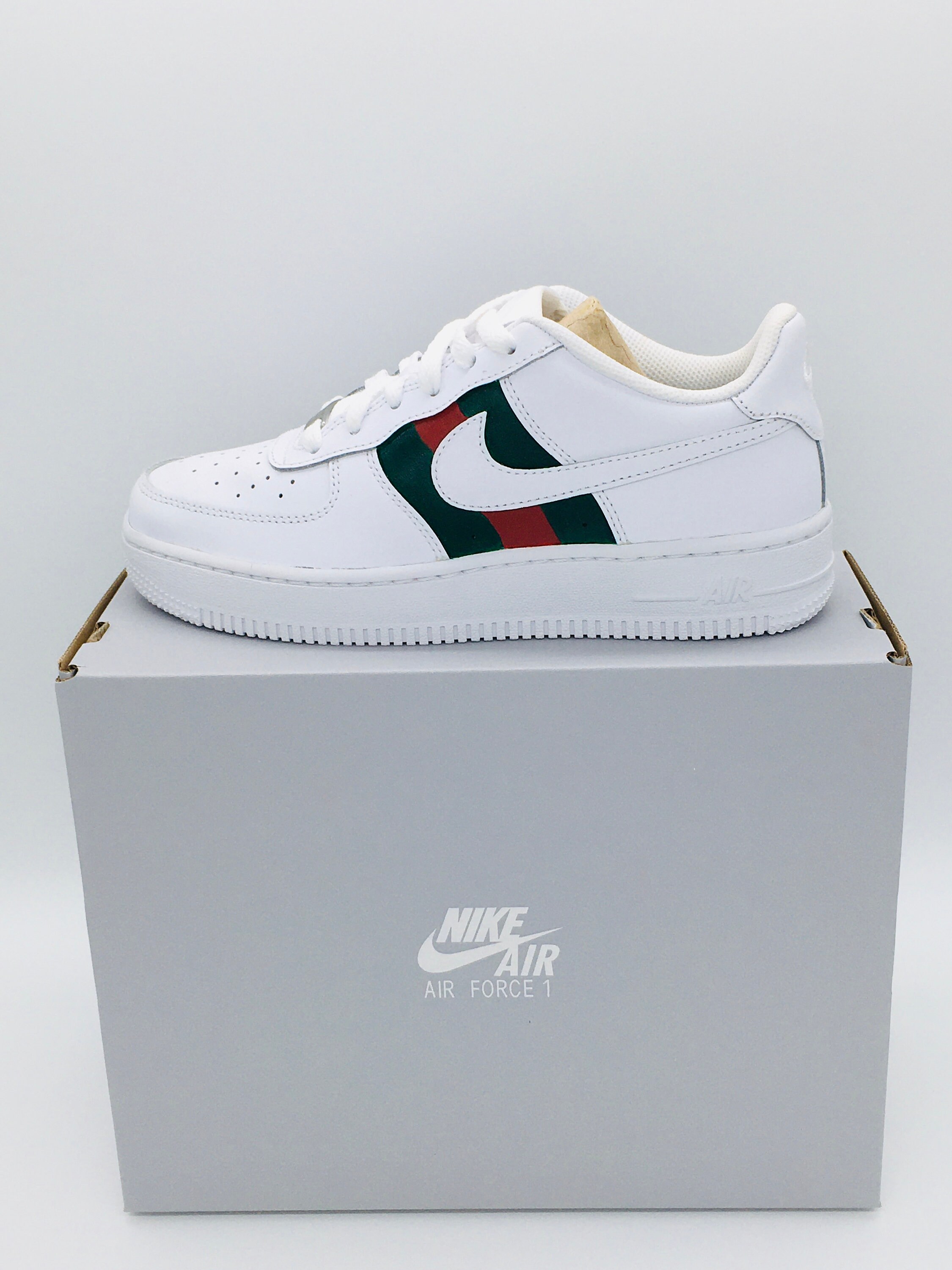 custom gucci nike air force 1