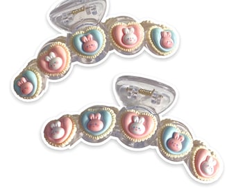Bunny hair claw
