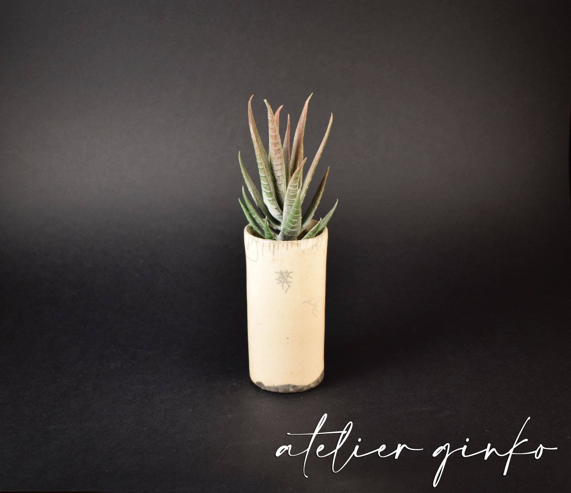 Vase Raku Contemporain