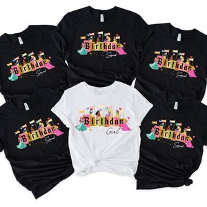 Disney Birthday Squad Shirts, Disney Birthday Girl Shirt, Custom Birthday Shirts, Birthday Crew Shirt, Disney Princess Birthday Squad Shirt