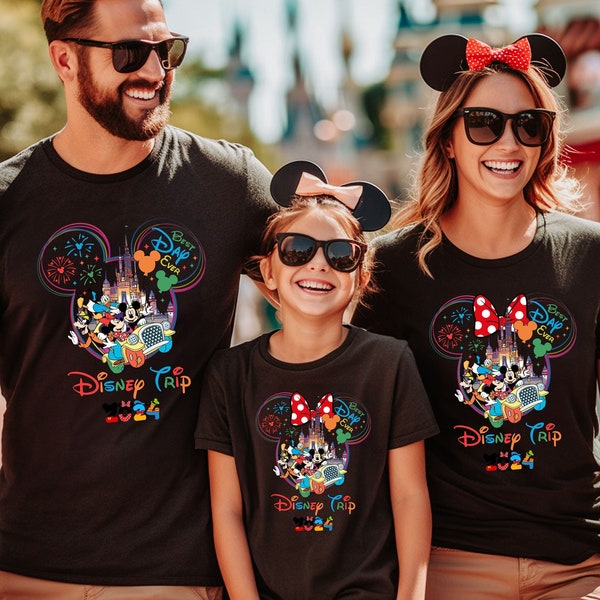 Disney Family Trip 2024 Shirt, Disney 2024 Shirts, Disney Group Shirt, Disney New Year's Eve Family Vacation Shirt, Family 2024 Shirt