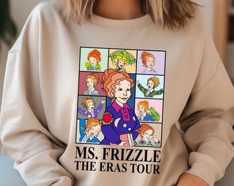 Ms. Frizzle Eras Tour Shirt: Magic School Bus Teacher Tee