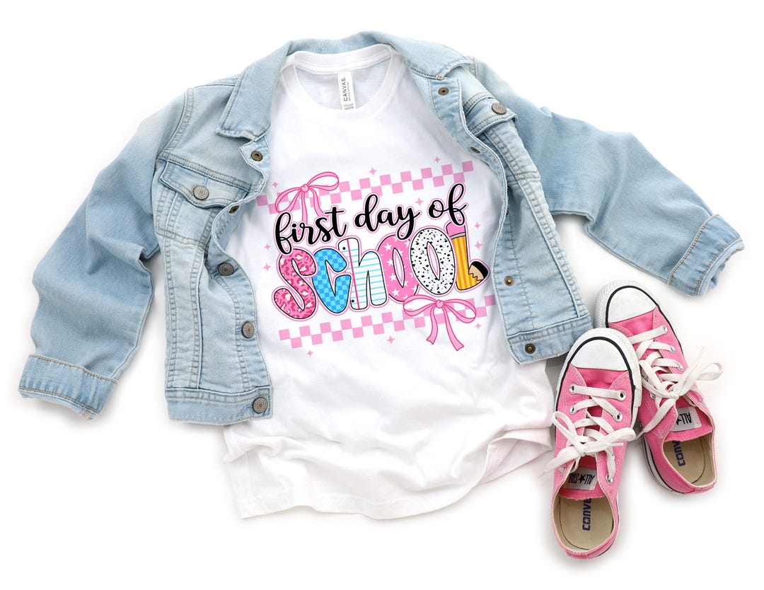 First Day of School Shirt, Back to School Shirt, Kindergarten Shirt for ...