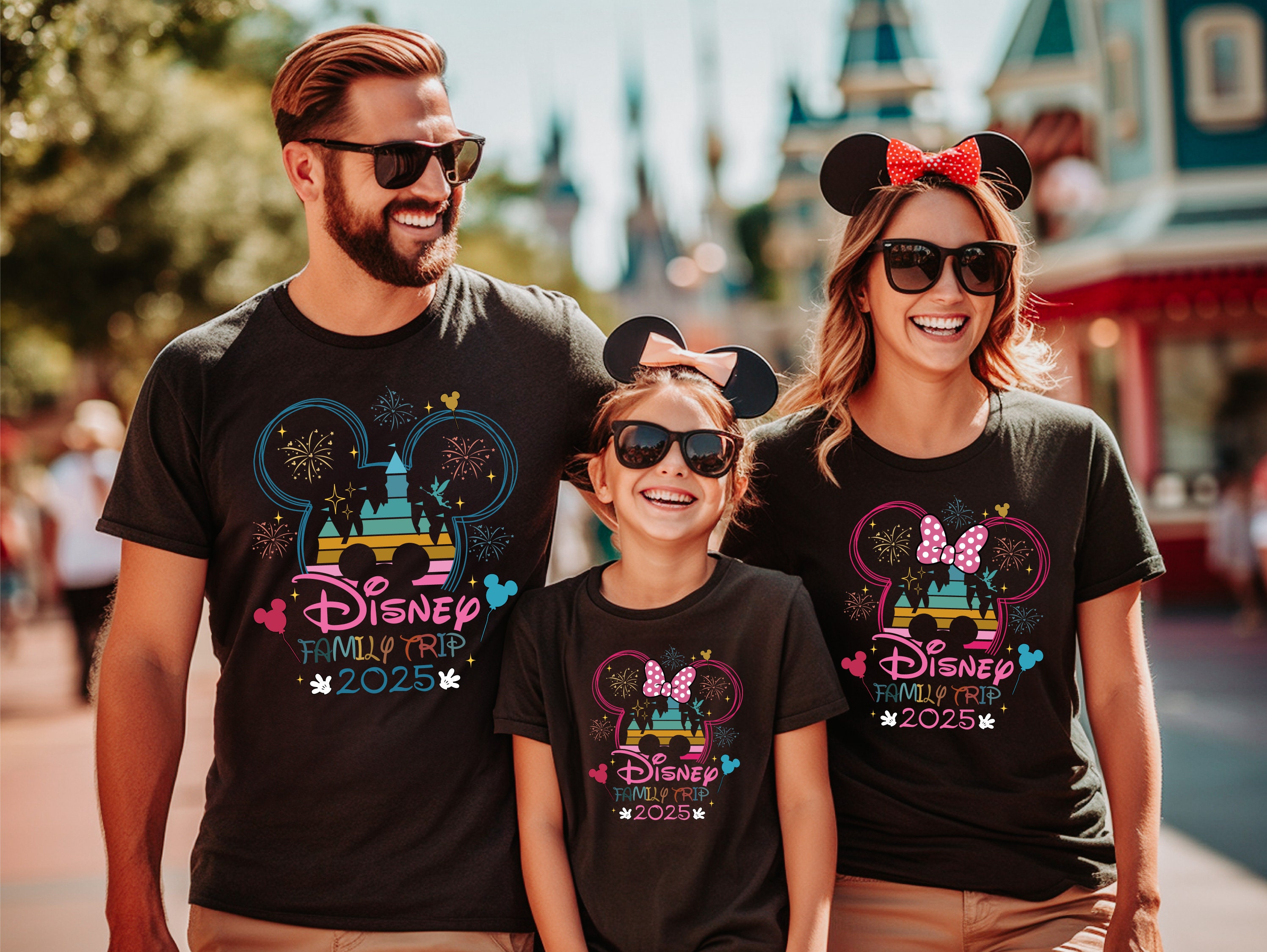 Custom Family Trip 2025 Disney Shirts, Custom Disney Shirts