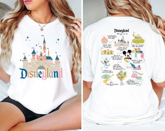 Disney Things To Do Shirt, Disneyland Shirt, Disney Trip Shirts, Family Shirt, Disney Retro Shirt, Disneyworld Shirt, Disney Castle Shirts
