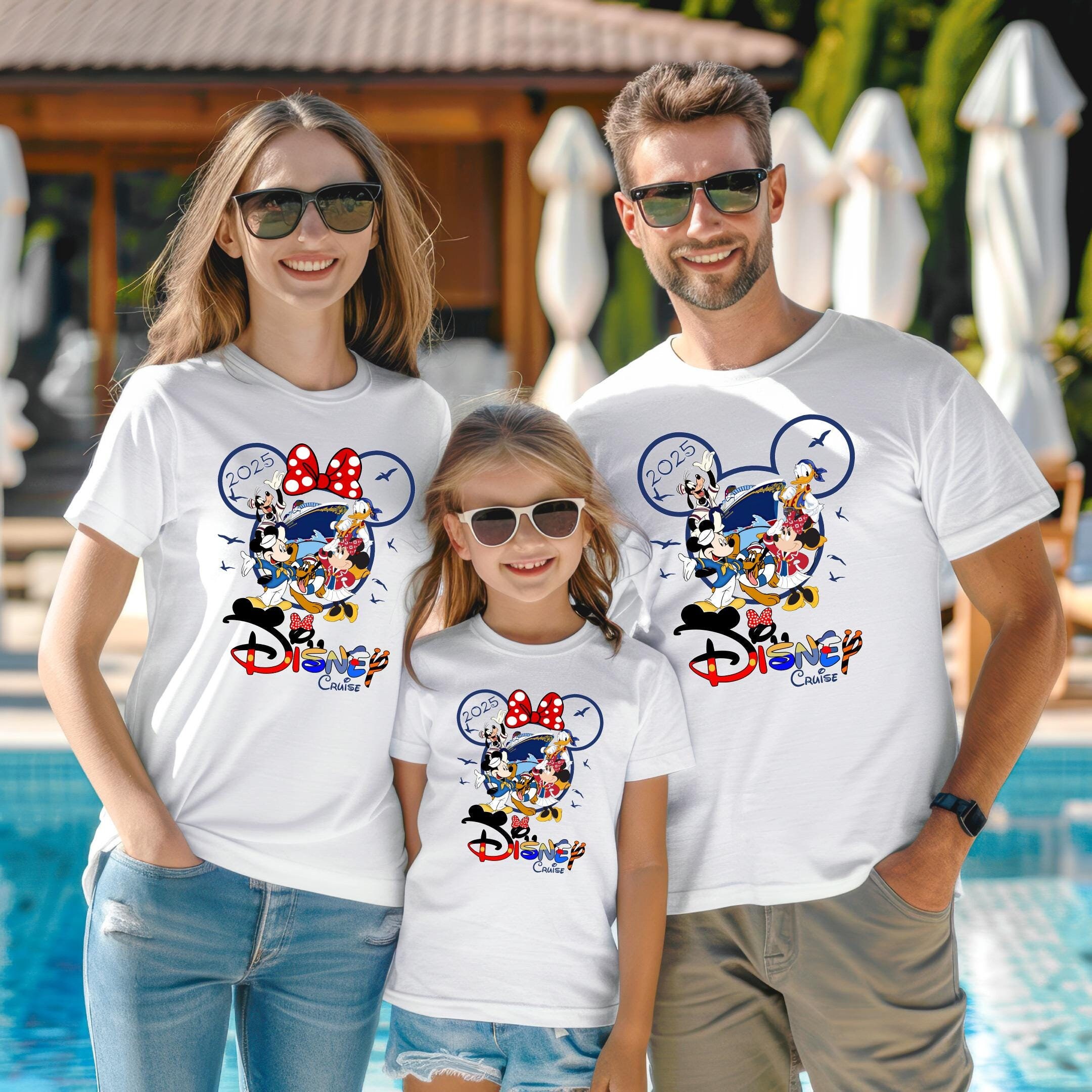 Disney Cruise Line 限定 半袖シャツ（親×2、子×5） Disney Cruise 2025 Family Shirts, Disney Cruise Shirt, Disney Trip