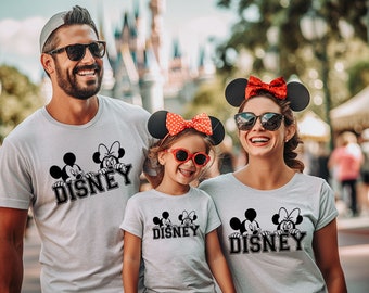 Disney Mickey Minnie Shirt, Disney Trip Shirts, Disney Couples Shirt, Mickey And Minnie, Disney Matching Shirts, Couple Mickey Minnie Shirt