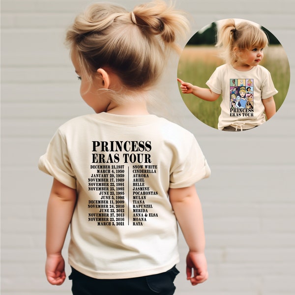 Princess Eras Tour Shirt, Disney Trip Shirt, Disney Princess Tour, Disney Girl Trip, Disney Womens Shirt,  Mickey Eras Tour Shirt