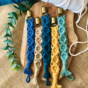 Macrame dummy chains made of 3 mm Bobbiny yarn